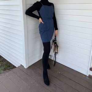 Beautiful dark blue dress